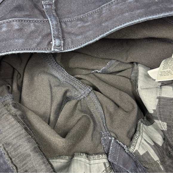 Jones New York Lexington Straight Dark Wash Zipper Fly Rhinestone Blue Jeans 10 - Picture 12 of 16